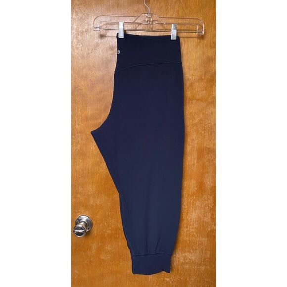 Lululemon Align Jogger Nulu True Navy Blue Crop 23" Inseam Size 12 - Picture 8 of 9